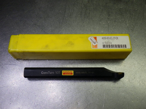 Sandvik 27mm Coolant Thru Steel Boring Bar 20mm Shank A20S-SDUCL 07-EX (LOC1238C) Sandvik 27mm Coolant Thru Steel Boring Bar 20mm Shank A20S-SDUCL 07-EX (LOC1238C)