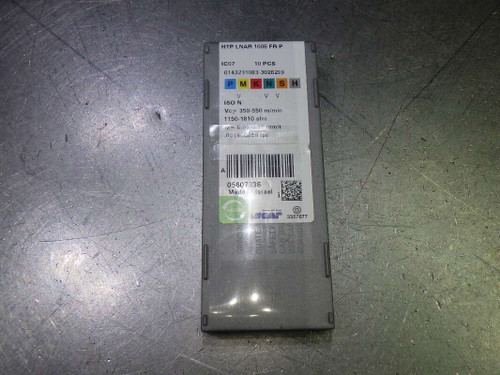 Iscar Carbide Milling Inserts QTY10 HTP LNAR 1606 FR-P IC07 (LOC1985B) Iscar Carbide Milling Inserts QTY10 HTP LNAR 1606 FR-P IC07 (LOC1985B)