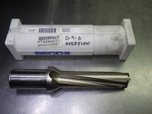 SECO 33mm Coolant Thru 4xD Drill 40mm Shank SD504-33-132-40R7 (LOC625)