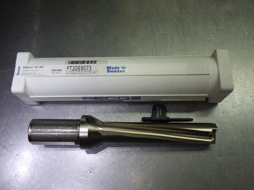 SECO 27mm Coolant Thru 5xD Drill 32mm Shank SD505-27-135-32R7 (LOC2828D)