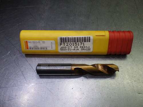 Sandvik 15.5mm Coolant Thru 3xD Carbide Drill R840-1550-30-A1A 1220 (LOC2675B)