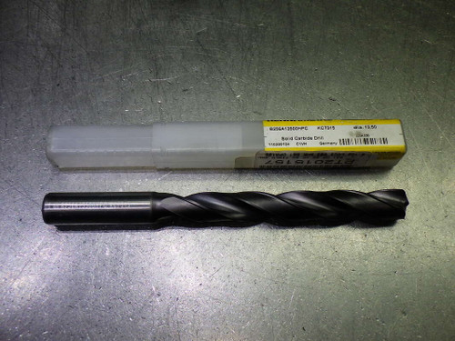 Kennametal 13.5mm Coolant Thru Carbide Drill B256A13500HPC KC7315 (LOC2675B)