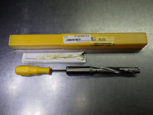 Kennametal 16.5mm Coolant Thru 5xD Drill 20mm Shank KSEM165R5WN20M (LOC3528B)
