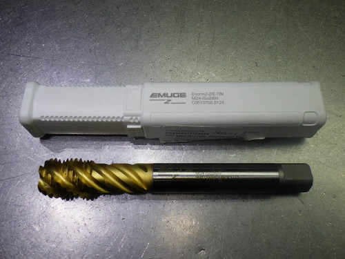 Emuge M24 x 3 ISO 2/6H 5 Flute HSS-E SF Bottom Tap C0513700.0124 (LOC992A) Emuge M24 x 3 ISO 2/6H 5 Flute HSS-E SF Bottom Tap C0513700.0124 (LOC992A)