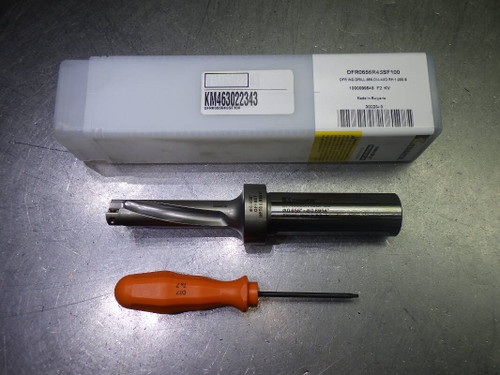 Kennametal 21/62" Coolant Thru 4xD Drill 1" Shank DFR0656R4SSF100 (LOC992A)