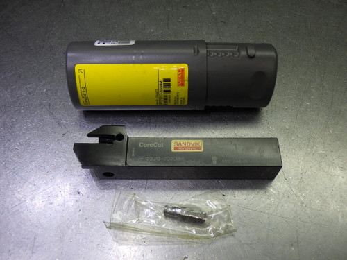 Sandvik 20mmx20mm Indexable Grooving Lathe Tool Holder RF123J13-2020BM (LOC1088B) Sandvik 20mmx20mm Indexable Grooving Lathe Tool Holder RF123J13-2020BM (LOC1088B)