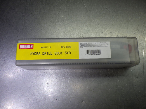 Dormer 17mm Coolant Thru 5xD Drill H855 17.00MM (LOC1088A) Dormer 17mm Coolant Thru 5xD Drill H855 17.00MM (LOC1088A)