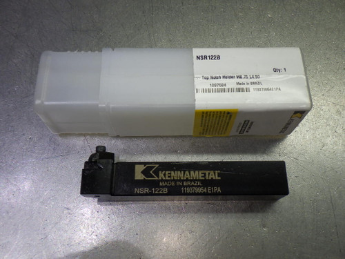 Kennametal Top Notch 3/4" x 3/4" Indexable Lathe Tool Holder NSR122B (LOC1832B) Kennametal Top Notch 3/4" x 3/4" Indexable Lathe Tool Holder NSR122B (LOC1832B)