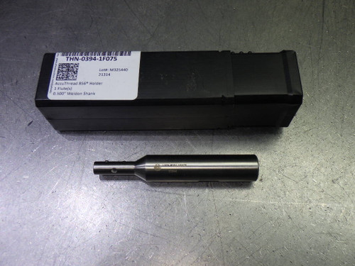 AMEC AccuThread 856 .394" 1 Flute Thread Mill 1/2" Shank THN-0394-1F075 (LOC2359) AMEC AccuThread 856 .394" 1 Flute Thread Mill 1/2" Shank THN-0394-1F075 (LOC2359)