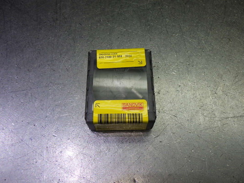 Sandvik 21mm Carbide Drill Tip Insert QTY1 870-2100-21-MM 2334 (LOC2359) Sandvik 21mm Carbide Drill Tip Insert QTY1 870-2100-21-MM 2334 (LOC2359)
