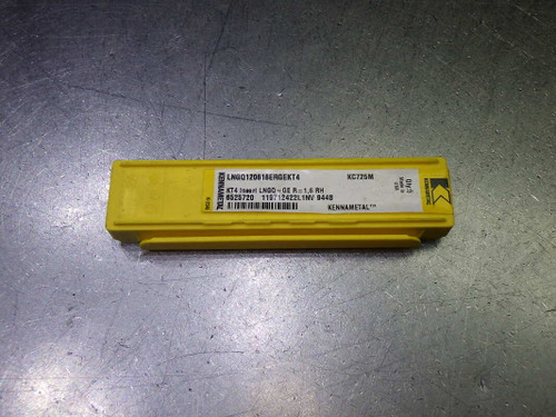 Kennametal Carbide Milling Inserts QTY5 LNGQ120616ERGEKT4 KC725M (LOC2359) Kennametal Carbide Milling Inserts QTY5 LNGQ120616ERGEKT4 KC725M (LOC2359)