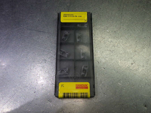 Sandvik Carbide Milling Inserts QTY10 R390-11 T3 12E-PM 1130 (LOC2894A) Sandvik Carbide Milling Inserts QTY10 R390-11 T3 12E-PM 1130 (LOC2894A)