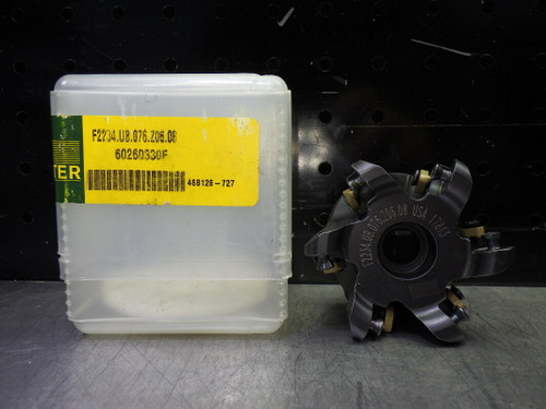 Walter 3" Coolant Thru Indexable Facemill 1" Arbor F2234.UB.076.Z06.08 (LOC3284) Walter 3" Coolant Thru Indexable Facemill 1" Arbor F2234.UB.076.Z06.08 (LOC3284)