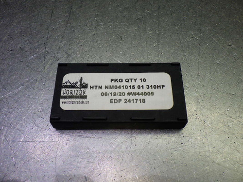 Horizon Carbide Grooving Inserts QTY10 HTN NM041015 01 310HP (LOC3284)