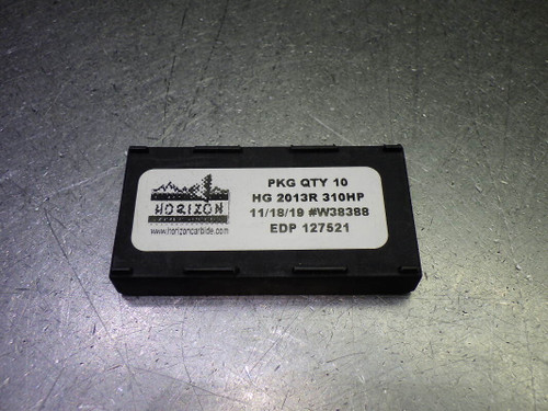 Horizon Carbide Grooving Inserts QTY10 HG 2013R 310HP (LOC3284)
