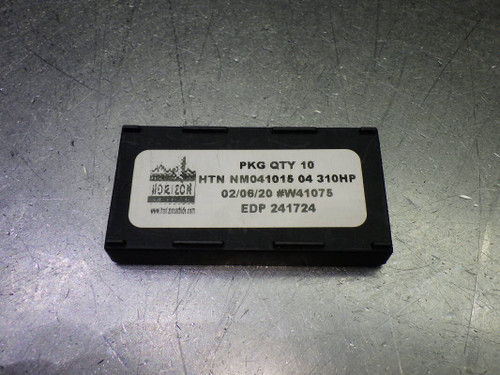 Horizon Carbide Grooving Inserts QTY10 HTN NM041015 04 310HP (LOC3284)