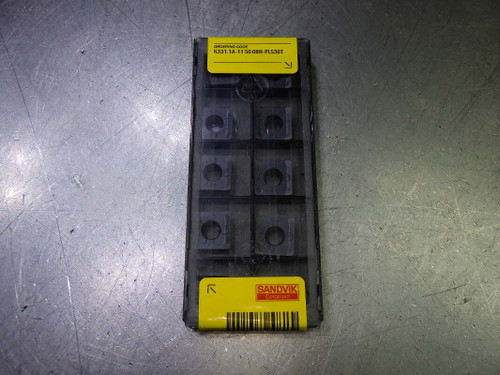 Sandvik Carbide Milling Inserts QTY10 N331.1A-11 50 08H-PL S30T (LOC2282) Sandvik Carbide Milling Inserts QTY10 N331.1A-11 50 08H-PL S30T (LOC2282)
