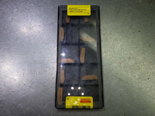 Sandvik Carbide Parting Inserts QTY10 L123F2-0250-0502-CM 1125 (LOC2282) Sandvik Carbide Parting Inserts QTY10 L123F2-0250-0502-CM 1125 (LOC2282)