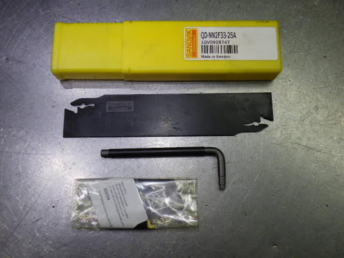 Sandvik Indexable Grooving / Parting Blade QD-NN2F33-25A (LOC2282) Sandvik Indexable Grooving / Parting Blade QD-NN2F33-25A (LOC2282)