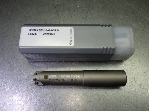 Iscar 20mm 3 Flute Coolant Thru Endmill 20mm Shank FF EWX D20-3-060-W20-04 (LOC2267) Iscar 20mm 3 Flute Coolant Thru Endmill 20mm Shank FF EWX D20-3-060-W20-04 (LOC2267)