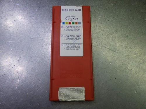 Sandvik Carbide Inserts QTY10 880-09 06 W08H-P-GM 4044 (LOC2252) Sandvik Carbide Inserts QTY10 880-09 06 W08H-P-GM 4044 (LOC2252)