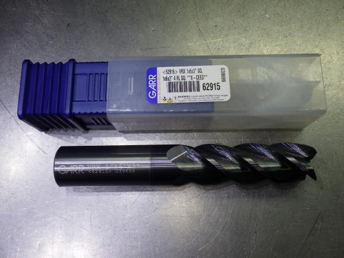GARR 1" 4 Flute Carbide SQ Endmill 1" Shank 62915 (LOC2232) GARR 1" 4 Flute Carbide SQ Endmill 1" Shank 62915 (LOC2232)