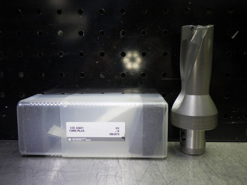 Komet ABS50 34mm Coolant Thru Indexable Drill V30 33401 (LOC2220)