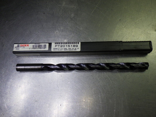 Titex 13mm Coolant Thru 12xD Carbide Drill 14mm Shank A6585TFT-13 (LOC2423A)