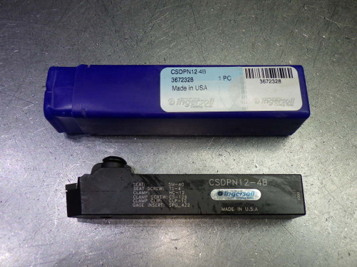 Ingersoll 3/4" x 3/4" Indexable Lathe Tool Holder CSDPN12-4B (LOC2552)