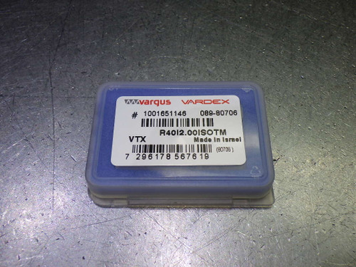 Vargus Vardex Carbide Thread Mill Inserts QTY2 R40I2.00ISOTM VTX (LOC1276A)