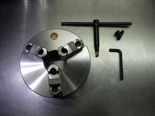 BTC 10" 3 Jaw Scroll Chuck 80mm Thru Hole (LOC1)