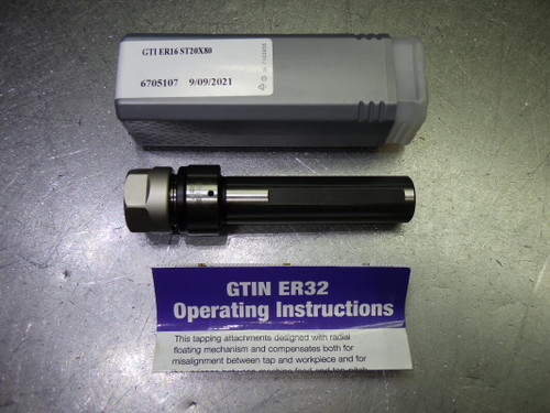 Iscar ER16 Tension/Compression Tapping Adapter GTIER16ST20X80 (LOC2773C)