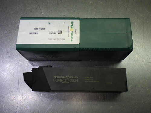 Tool-Flo Indexable Lathe Tool Holder 1.25" x 1.25" Shank FGNR 24-2034 (LOC2767B)