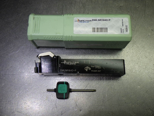 Walter Coolant Thru Lathe Tool Holder 1"x1" Shank DWLNR164D-P (LOC2703A)