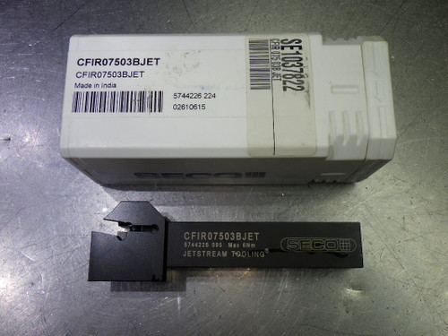 SECO Coolant Thru Lathe Tool Holder 3/4" x 3/4" Shank CFIR07503BJET (LOC2710A)