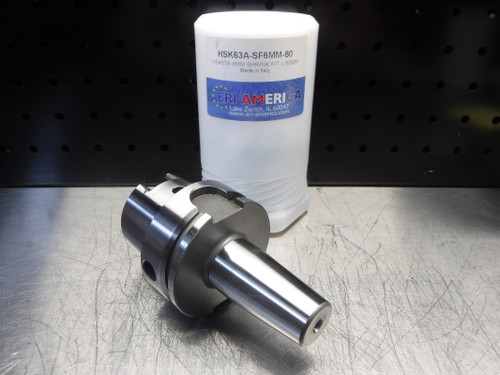 ERI America HSK 63A 6mm Shrink Fit 80mm Pro HSK63A-SF6MM-80 (LOC1886B) ERI America HSK 63A 6mm Shrink Fit 80mm Pro HSK63A-SF6MM-80 (LOC1886B)