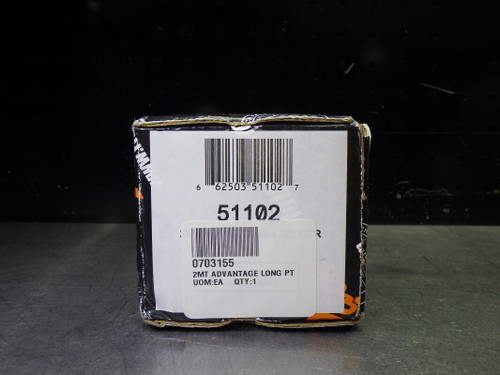 Riten Advantage .375" 61-63 Rc Long Point Live Canter MT#2 Shank 51102 (LOC2806B)