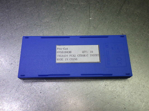 Procut Ceramic Inserts QTY10 TNGA434 PCA2 (LOC2806B)