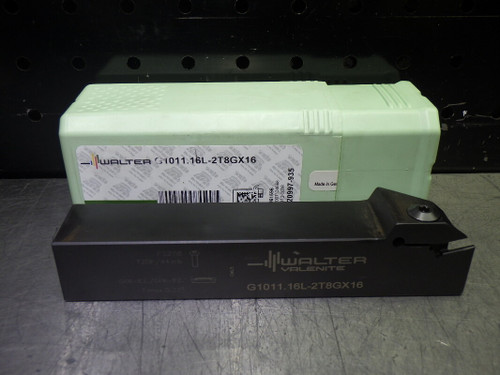 Walter Grooving Indexable Lathe Tool Holder 1" Shank G1011.16L-2T8GX16 (LOC3281)