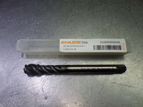 Emuge 7/16-20 2B 4 Flute HSS-E SF Bottom Tap .2421" Shank CU50C4005046 (LOC2825A)