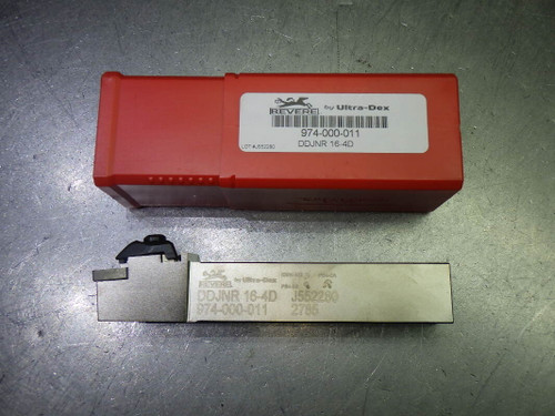 Ultra-Dex Revere Indexable Lathe Tool Holder 1" x 1" Shank DDJNR 16-4D (LOC2305)