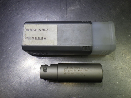 Iscar 1.25" 2 Flute Coolant Thru Endmill H490E90AXD1.25-2W1.25-17 (LOC2825B)