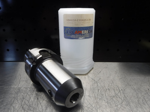 ERI America HSK63A 5/8" Endmill Holder 4" Pro HSK63A-EM0625-4.00 (LOC1923B)