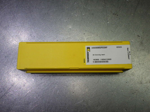 Kennametal Carbide Grooving Inserts QTY10 A4G0300M03P02GMP KC5025 (LOC1972A)