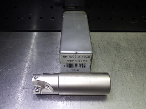 Iscar 1.25" 3 Flute Coolant Thru Endmill HM90 E90AD-D1.25-3-W1.25C (LOC2068B)