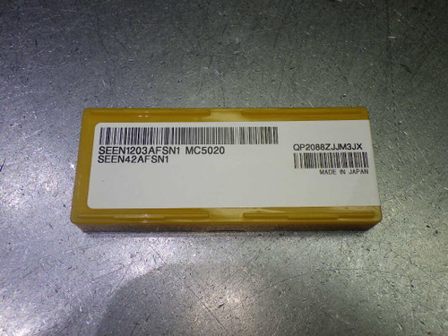 Mitsubishi Carbide Inserts QTY10 SEEN42AFSN1 / SEEN1203AFSN1 MC5020 (LOC1975A)