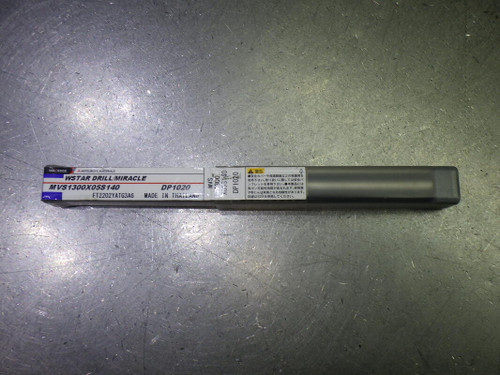 Mitsubishi 13mm Coolant Thru 5xD Carbide Drill MVS1300X05S140 DP1020 (LOC1975B)