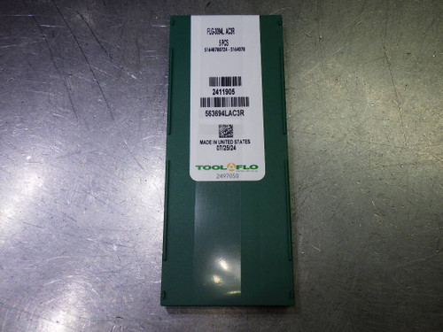 Tool Flo Carbide Grooving Inserts QTY5 FLG-3094L AC3R (LOC1766)