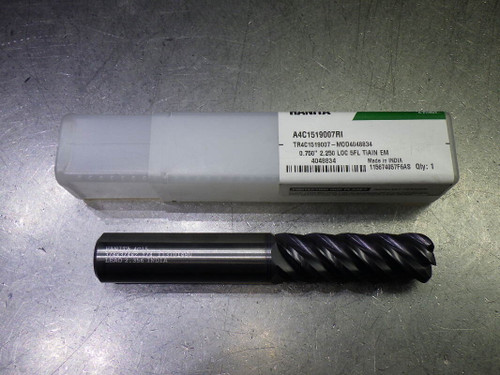 Widia/Hanita 3/4" 5 Flute CR Carbide Endmill TR4C1519007-MOD4048834 (LOC1766)