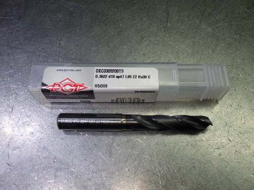 PCT 9.2mm Coolant Thru 3xD Carbide Drill 10mm Shank DXC0309200T9 (LOC1770)